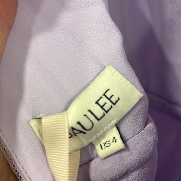 SAU LEE Sabrina Gown in Lavender - Picture 11 of 16